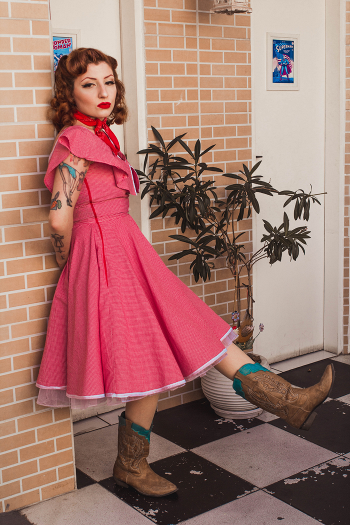 Vestido Barbie Girl Sob Medida - Rainbow Pin Up Store