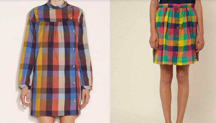 Batida na TV: xadrez tartan.  Estampas, Nomes de tecidos, Xadrez