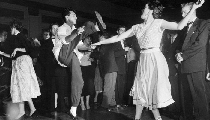 dançarinos dos anos 50
