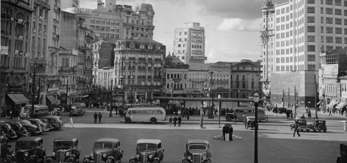 Praça da Sé, 1955.