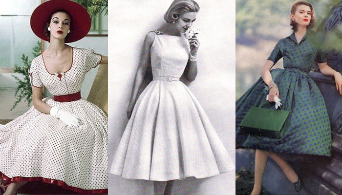 roupas do anos 50 feminina