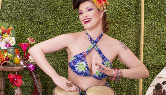 Estilo Pin-Up Tiki