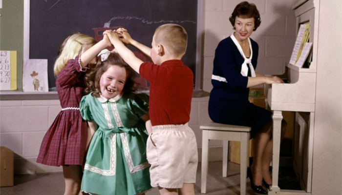 Crianças anos 50