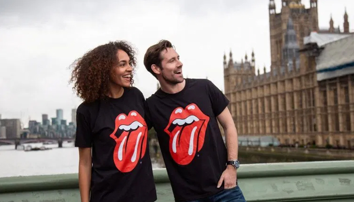 Camiseta do Rolling Stones