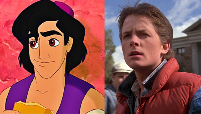Aladdin e Marty McFly
