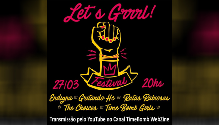 Let's Grrrl! Festival por TimeBomb WebZine