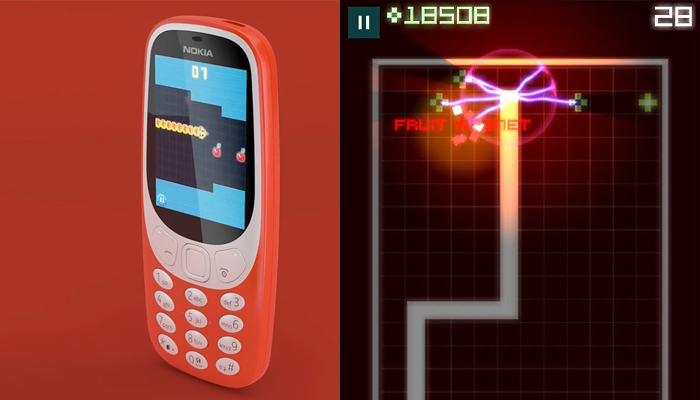 Snake - O mitico jogo do celular da Nokia 