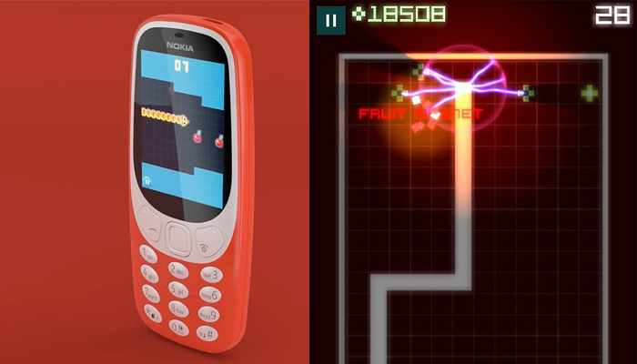 No dia mundial da cobra, Nokia destaca remake do game snake em seu