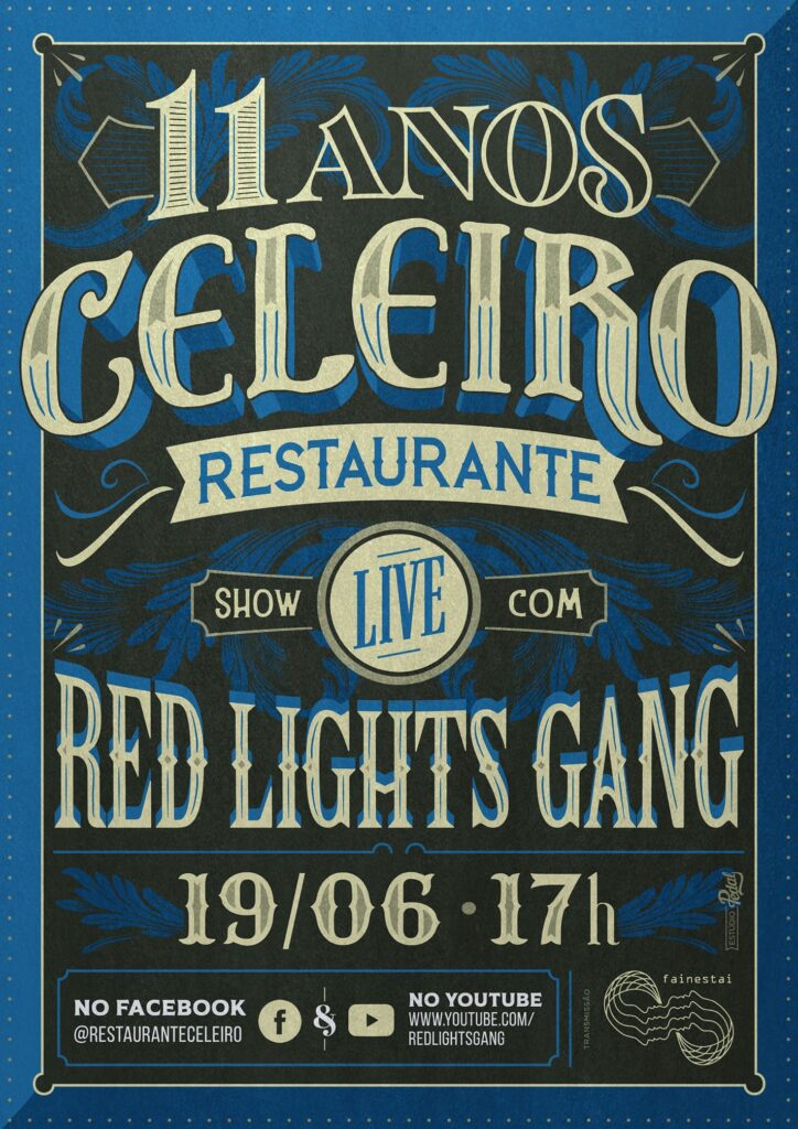 Red Lights Gang no Restaurante Celeiro