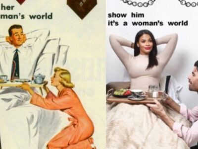 Anúncios vintage e sexistas