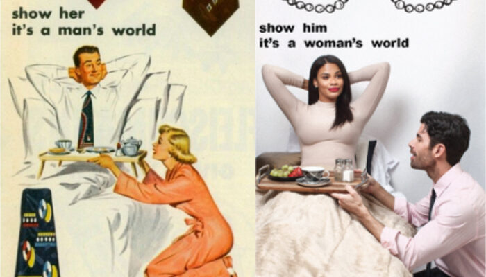 Anúncios vintage e sexistas