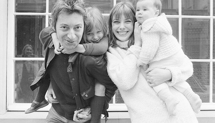 Jane Birkin, Serge Gainsbourg e filhas