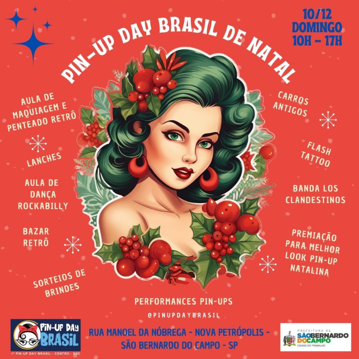 Pin-Up Day Brasil traz protagonismo às mulheres da cultura vintage