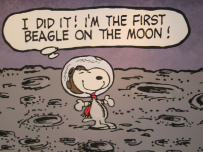Snoopy Astronauta