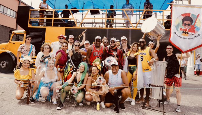 Bloco Benjores no carnaval de São Paulo
