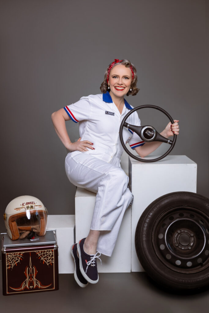 K Angel Pinup Custom Culture