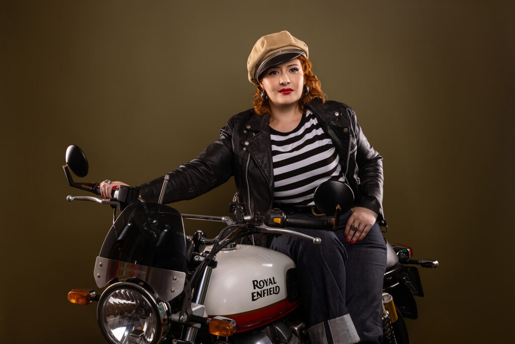Pin-Up Biker The Wild One O Selvagem Marlon Brando Royal Enfield