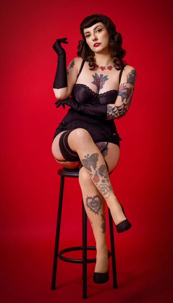 Carol Lewis Pin-up Queen of Pain