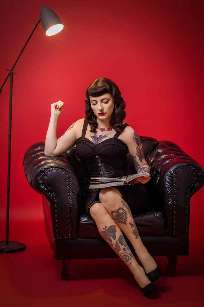 Carol Lewis Pin-up Queen of Pain