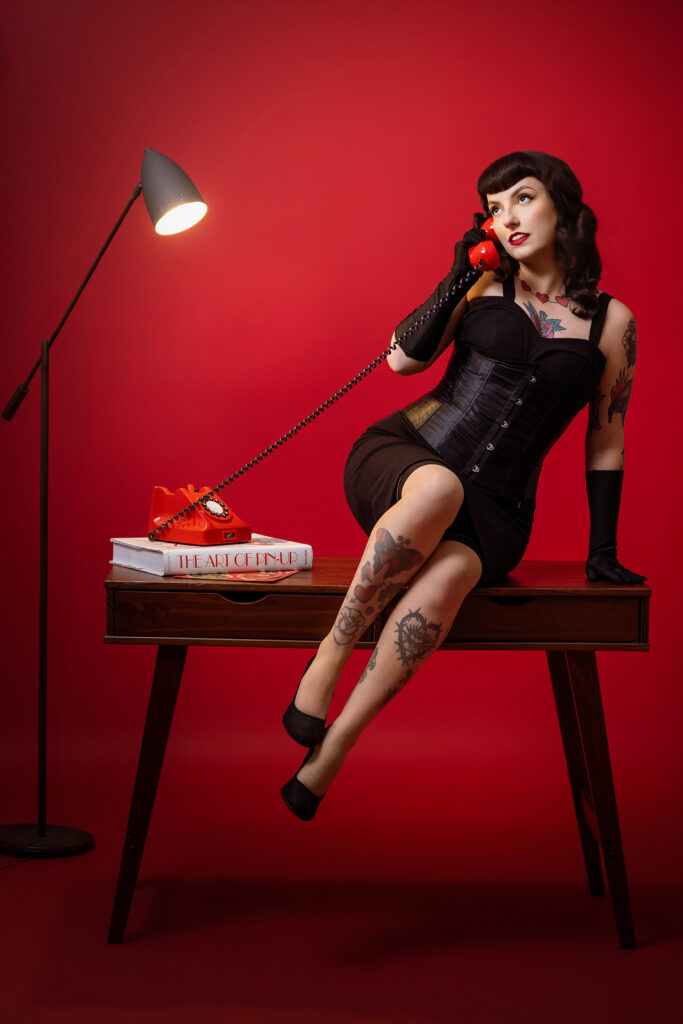 Carol Lewis Pin-up Queen of Pain