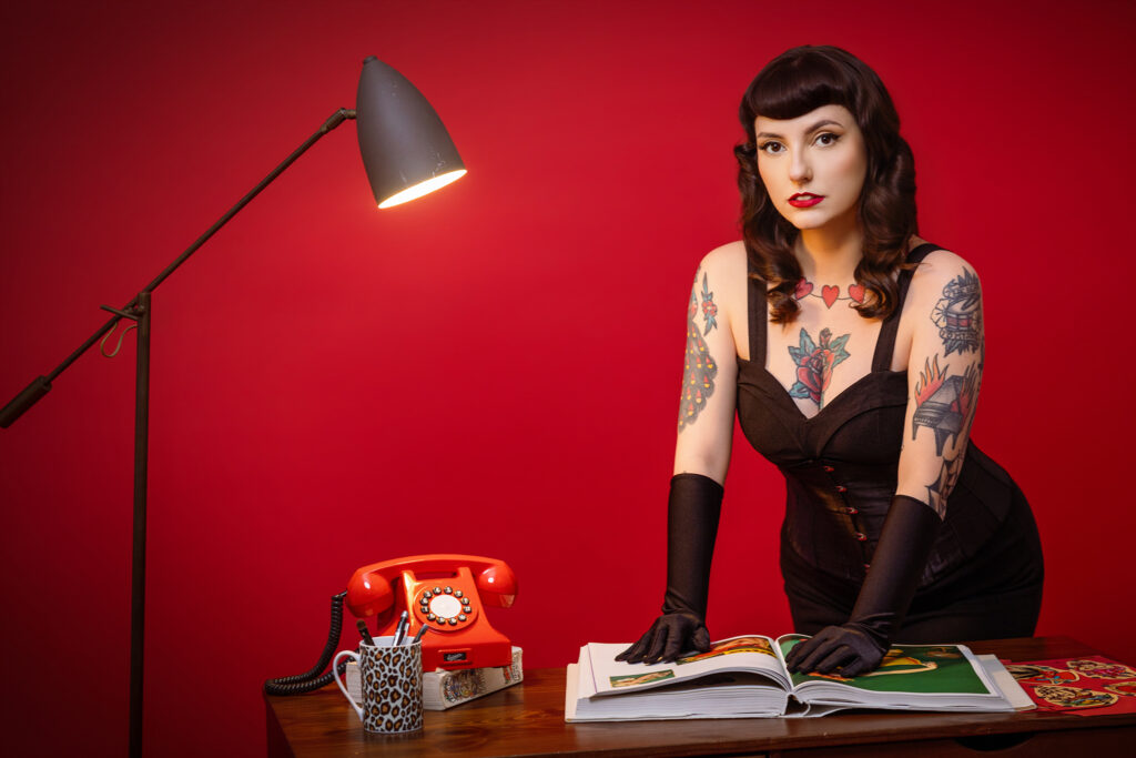 Carol Lewis Pin-up Queen of Pain