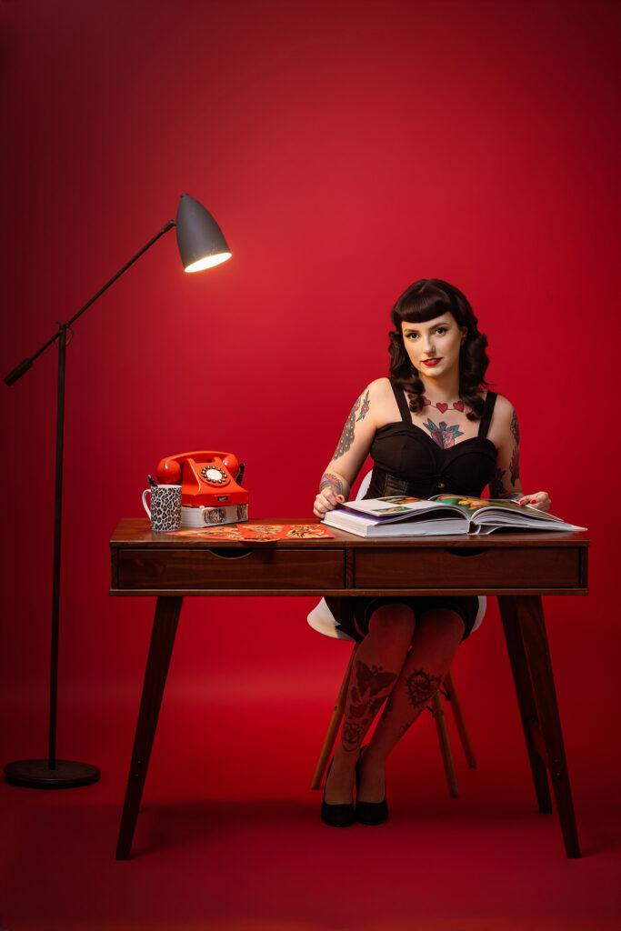 Carol Lewis Pin-up Queen of Pain