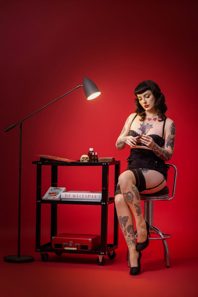 Carol Lewis Pin-up Queen of Pain
