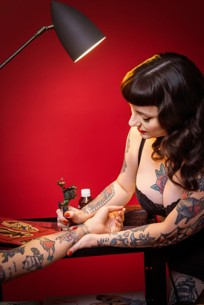 Carol Lewis Pin-up Queen of Pain